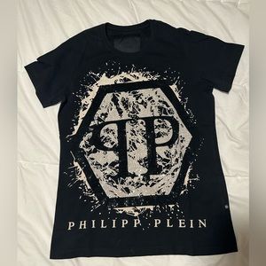 Philipp Plein Men's Black T-Shirt